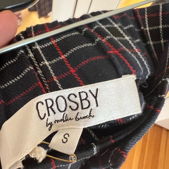 NWT NAVY BLUE TROUSERS CROSBY BY MOLLIE BURCH - Picture 9 of 10